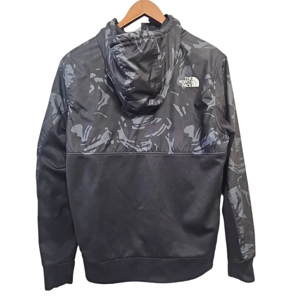 The North Face Men's Lightweight JacketBlack half Camo Men's‎ S